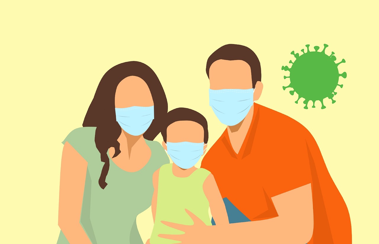 Virus Protection Family Coronavirus  - mohamed_hassan / Pixabay