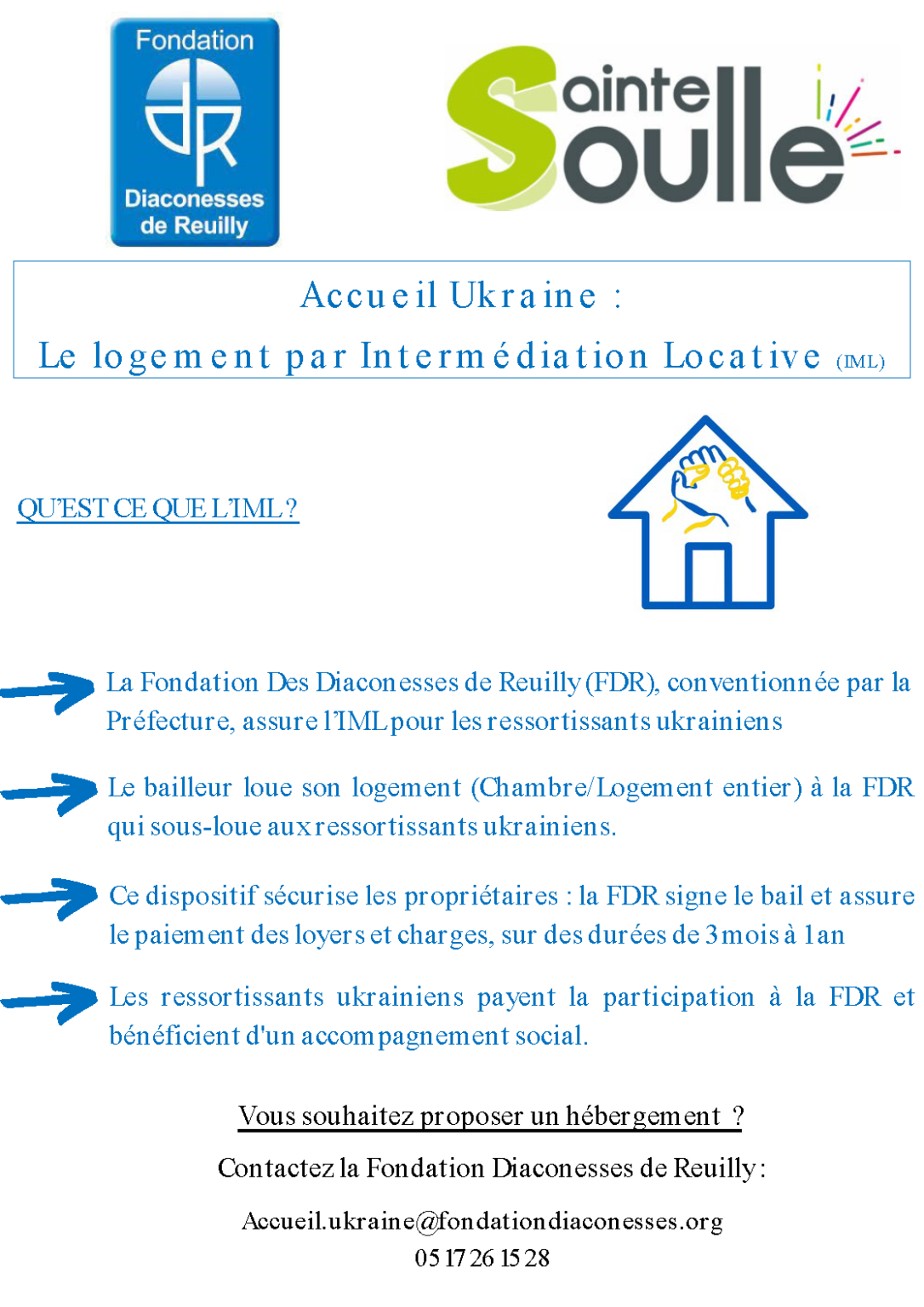 Accueil Des Ressortissants Ukrainiens Commune De Sainte Soulle